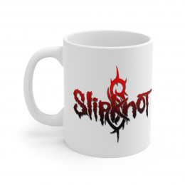 Slipknot white Mug 11oz