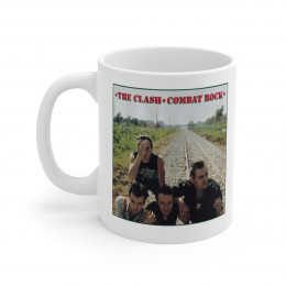 The Clash Combat Rock white Mug 11oz