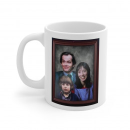 The Shining Jack Wendy and Danny The Torrance Family portrait white Mug 11oz