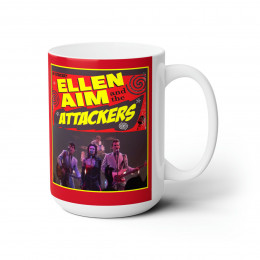 Ellen Aim and the Attackers from Streets of Fire white Ceramic Mug 15oz