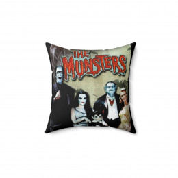 The Munsters Pillow Spun Polyester Square Pillow gift