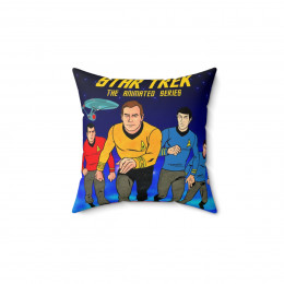 STAR TREK The animated Series Pillow Spun Polyester Square Pillow gift